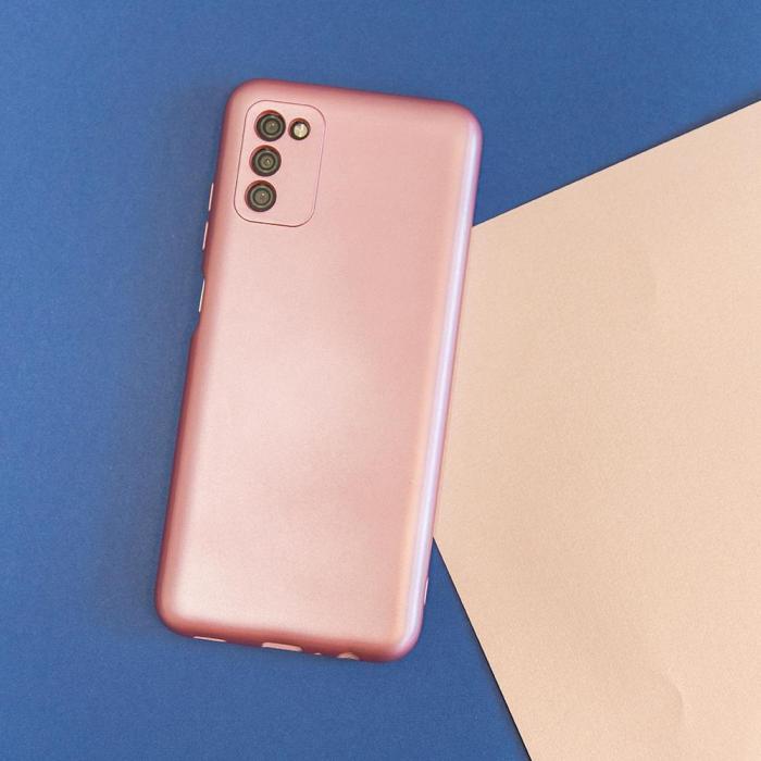 OEM - Metalliskt Skal för Samsung Galaxy A35 5G, rosa
