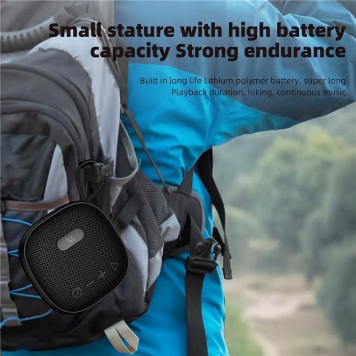 A-One Brand - T&G TG813 2-i-1 TWS Trådlös Högtalare Bluetooth Hörlurar - Svart