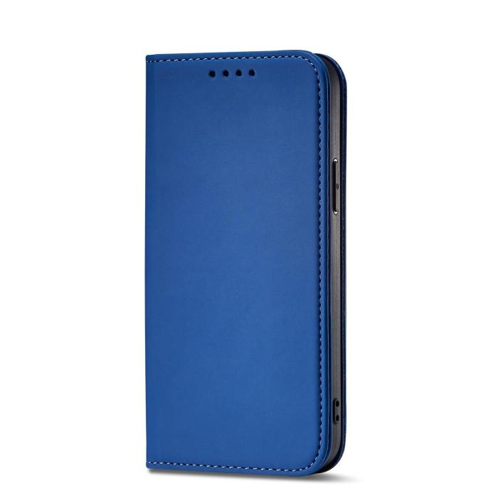 OEM - iPhone 13 Plånboksfodral Magnet Stand - Blå