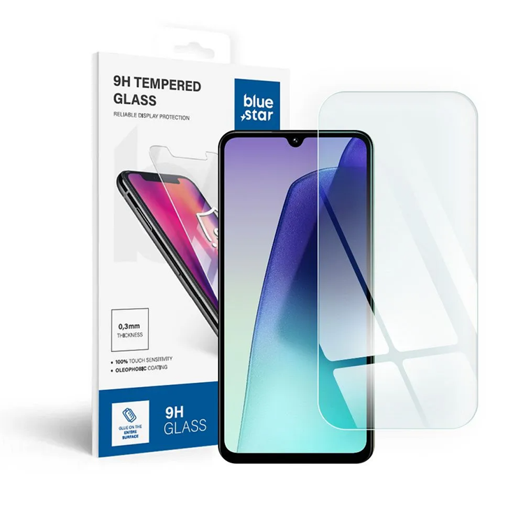 Blue Star Xiaomi Redmi 14C Härdat Glas Skärmskydd 9H | 5468 | AlltMobil