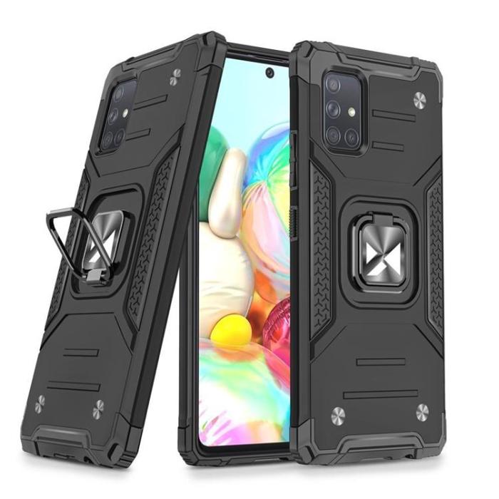 Wozinsky - Wozinsky Ring Armor Skal Galaxy A71 5G - Svart