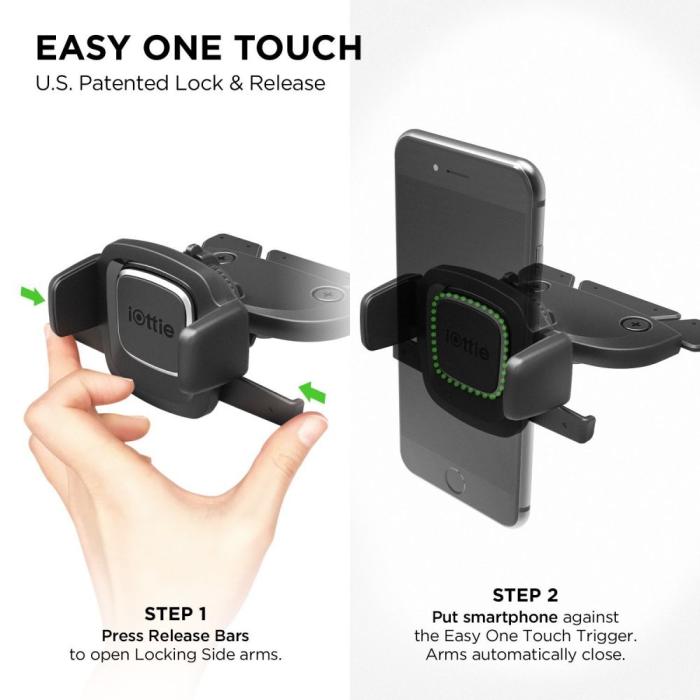 UTGATT5 - IOTTIE Easy One Touch 4 Cd Car Mount