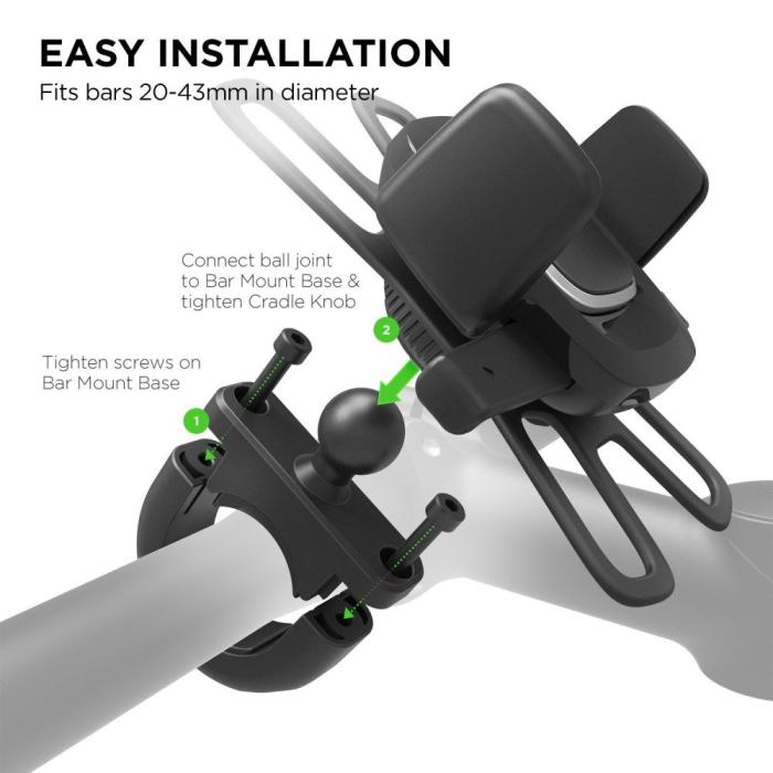 UTGATT5 - IOTTIE Easy One Touch 4 Cykel Mount