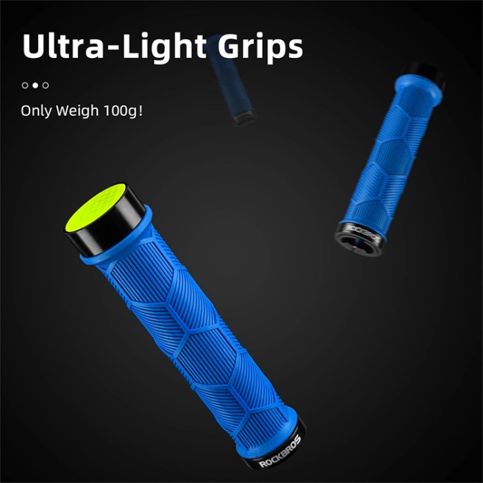 Rockbros - Rockbros Bicycle Greppar Med Reflector - Blå