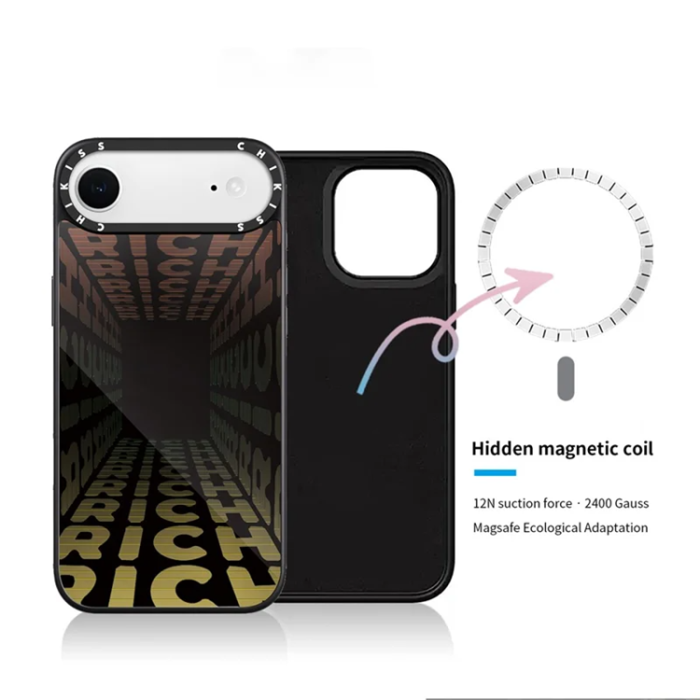 A-One Brand - iPhone 17 Air Mobilskal MagSafe Aluminium Silikon