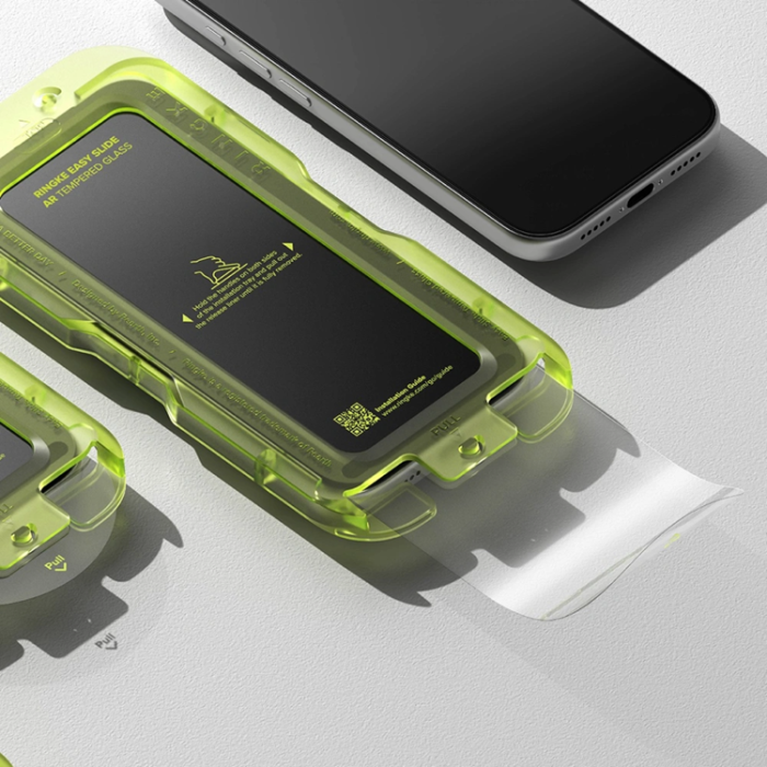 Ringke - Ringke iPhone 17 Pro Max Härdat Glas Skärmskydd Easy Slide Anti Reflective