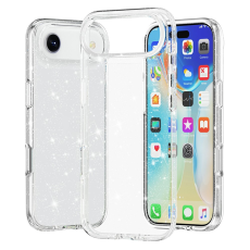 A-One Brand - iPhone 17 Air Mobilskal Glittrande Puderglitter - Vit