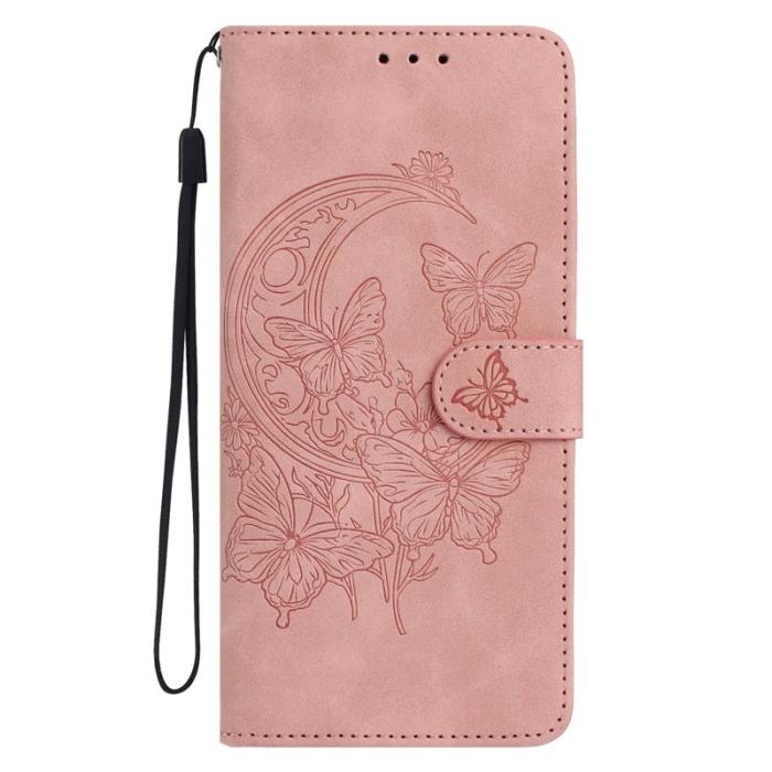 OEM - Samsung Galaxy A37 Plånboksfodral Konstläder Ställ - Roséguld