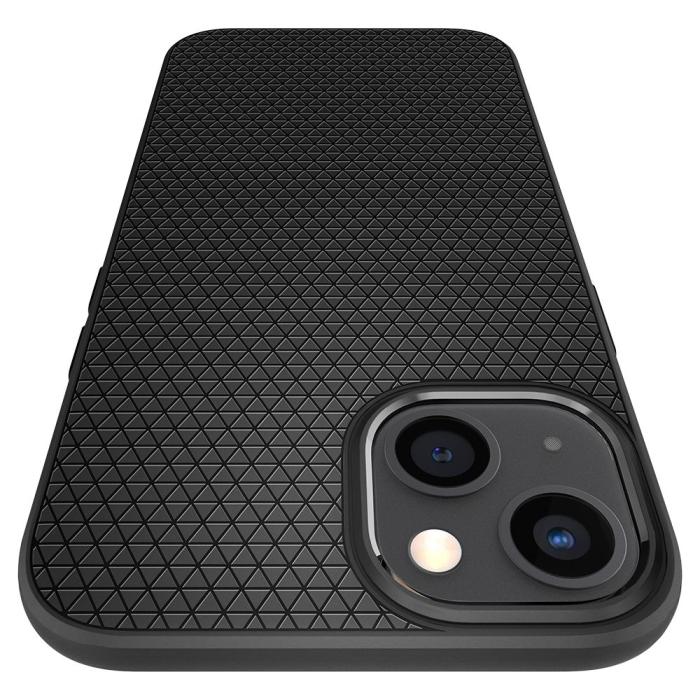 Spigen - Spigen Liquid Air Mobilskal iPhone 13 - Matte Svart