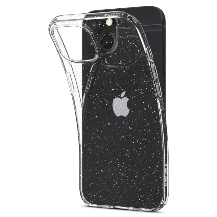 UTGATT - Spigen Liquid Crystal Mobilskal iPhone 13 - Glitter Crystal
