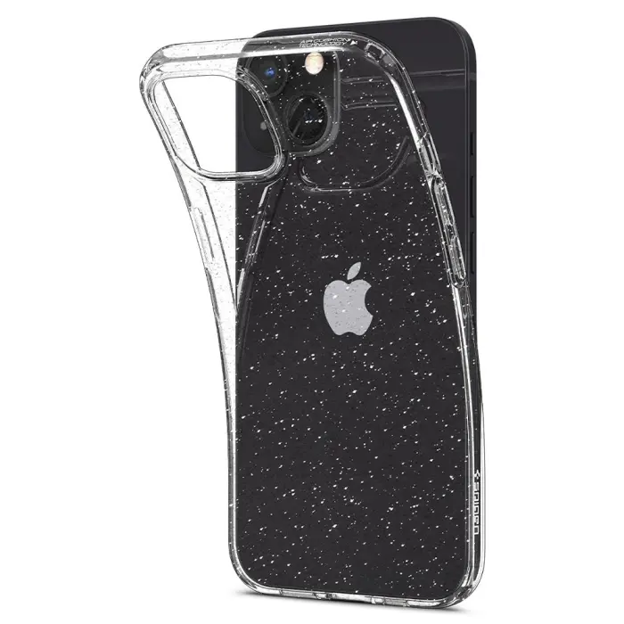 UTGATT - Spigen Liquid Crystal Mobilskal iPhone 13 - Glitter Crystal