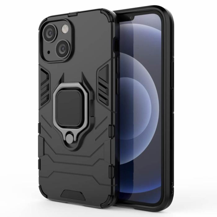 OEM - Ring Holder mobilskal till iPhone 13 mini - Svart