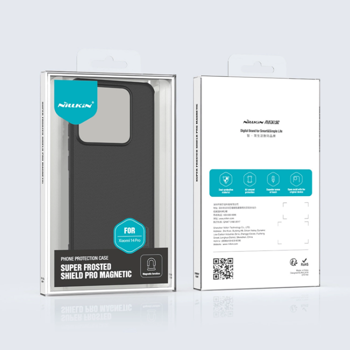 Nillkin - Nillkin Xiaomi 14 Pro Mobilskal Magsafe Super Frosted Shield Pro