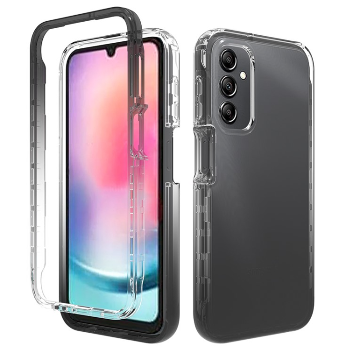 OEM - Galaxy A24 4G Mobilskal 3in1 Gradient - Svart