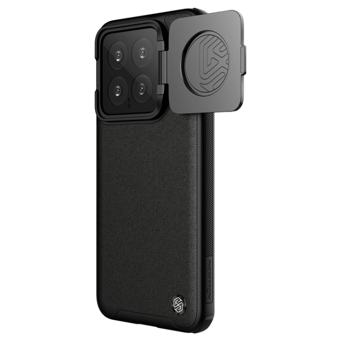 Nillkin - Nillkin Xiaomi 14 Pro Mobilskal Magsafe CamShield Prop Läder