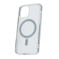 TelForceOne - St&ouml;td&auml;mpande Mag fodral f&ouml;r iPhone 12/12 Pro Transparent