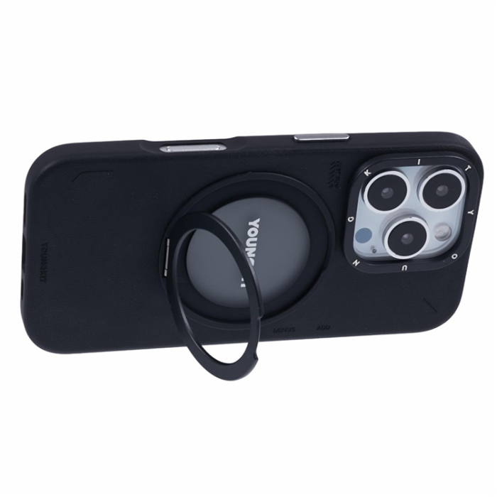 A-One Brand - Youngkit iPhone 16 Pro Max Mobilskal Magafe Rotating Kickstand