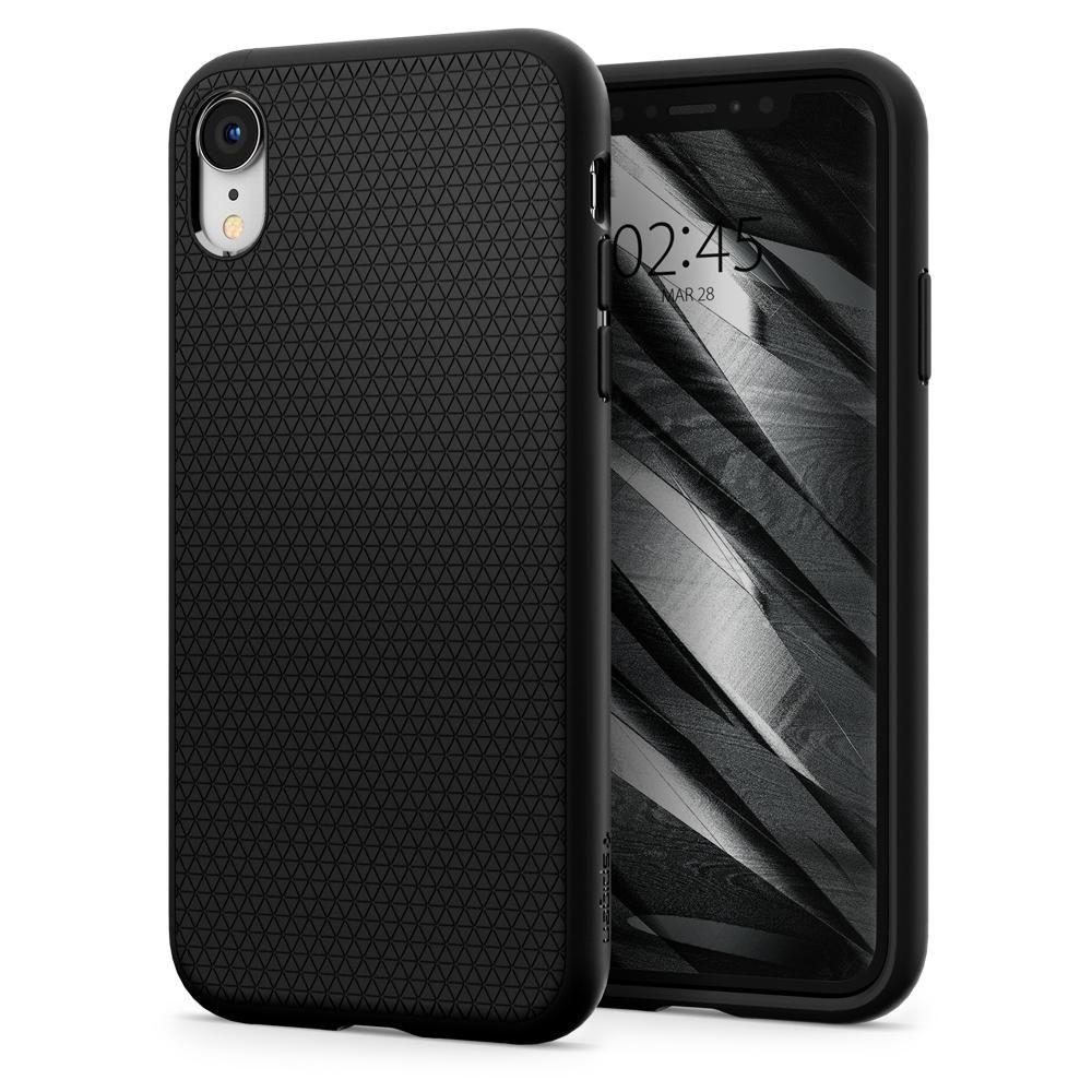 Spigen Liquid Air iPhone Xr Mattsvart | 2353 | AlltMobil