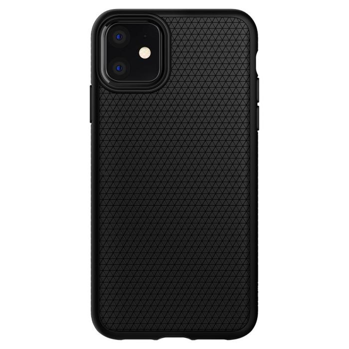 Spigen - SPIGEN Liquid Air iPhone 11 Mattsvart