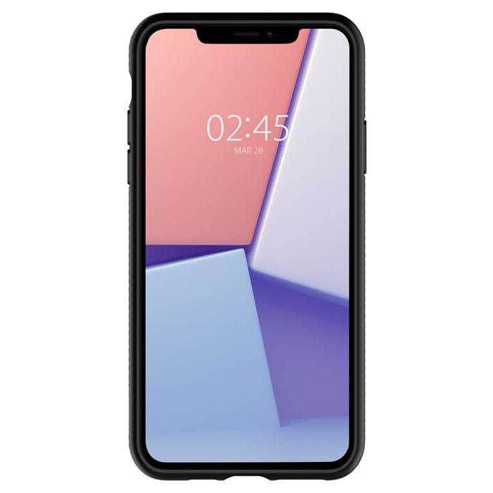 Spigen - SPIGEN Liquid Air iPhone 11 Mattsvart