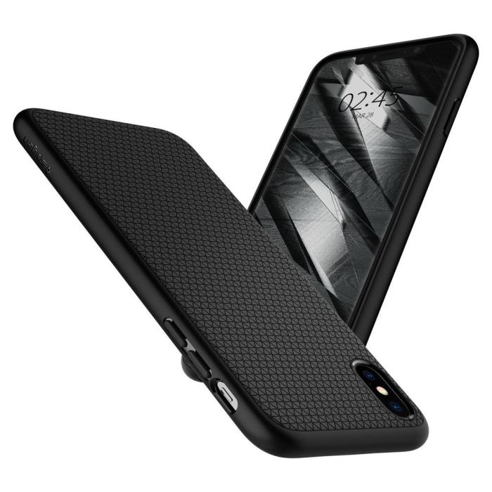 Spigen - Spigen Liquid Air iPhone X / Xs Matte Svart