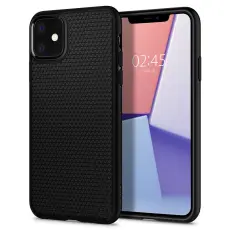 Spigen - SPIGEN Liquid Air iPhone 11 Mattsvart