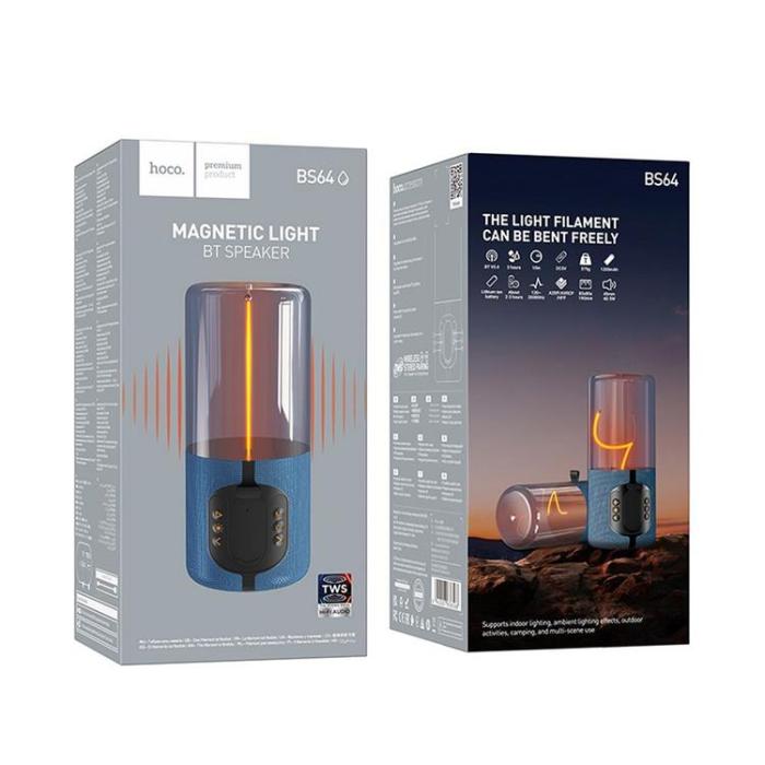 Hoco - Hoco Bluetooth-Högtalare BS64 - Blå