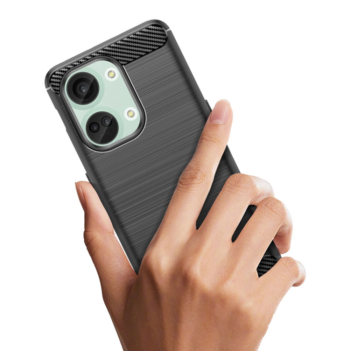 OEM - OnePlus Ace 2V/OnePlus Nord 3 Mobilskal Carbon - Svart