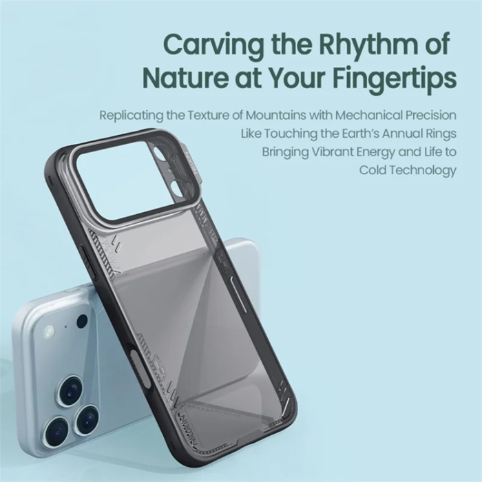 Nillkin - NILLKIN iPhone 17 Pro Max Mobilskal Iceblade Prop Kickstand