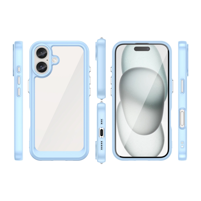OEM - iPhone 16 Plus Mobilskal Outer Space - Blå