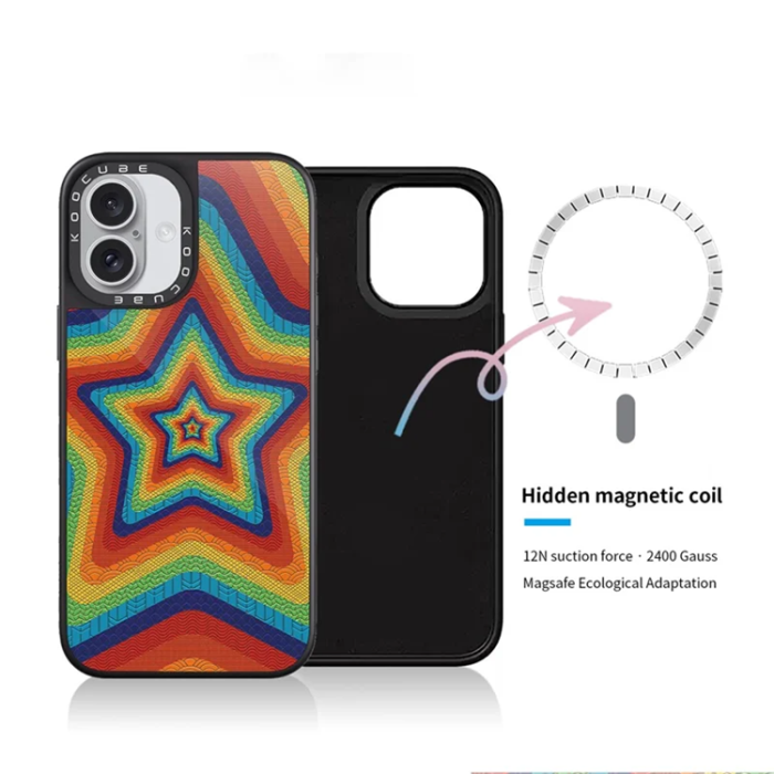 A-One Brand - Mobilskal till iPhone 16 MagSafe Aluminium Silikon