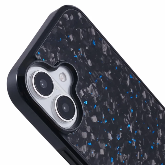 A-One Brand - iPhone 16 Plus Mobilskal Aramid Fiber Forged - Blå