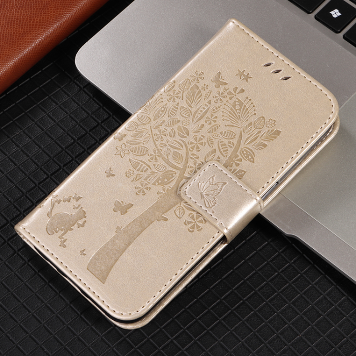 A-One Brand - OnePlus 15 5G Plånboksfodral Cat Tree Pattern Konstläder