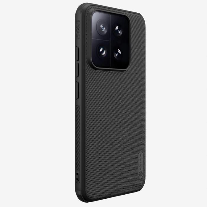 Nillkin - Nillkin Xiaomi 14 Pro Mobilskal Super Frosted Shield Pro - Svart