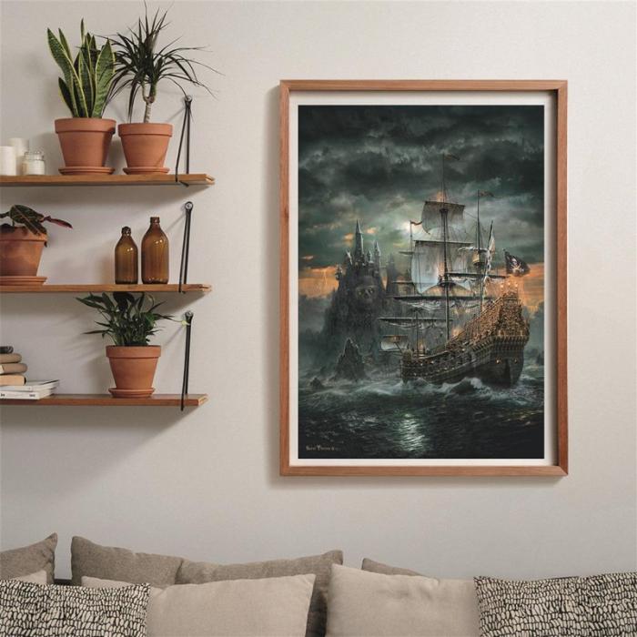 CLEMENTONI - CLEMENTONI Pussel 1500 Pcs CB High Quality Collection The Pirates Ship