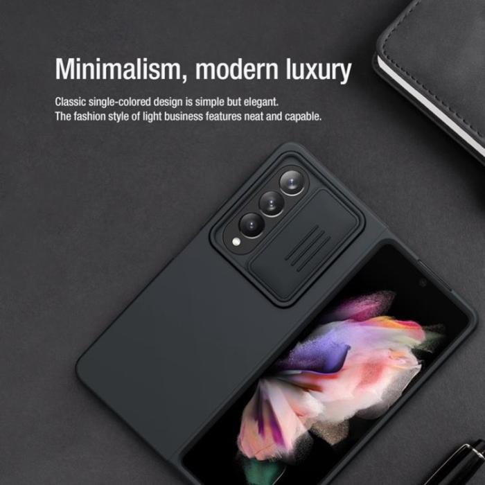 Nillkin - Nillkin Galaxy Z Fold 4 Skal Dual Layer - Svart