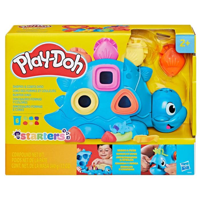 PLAY-DOH - PLAY-DOH Starter Set Shapes & Colors Dinosaur Toy