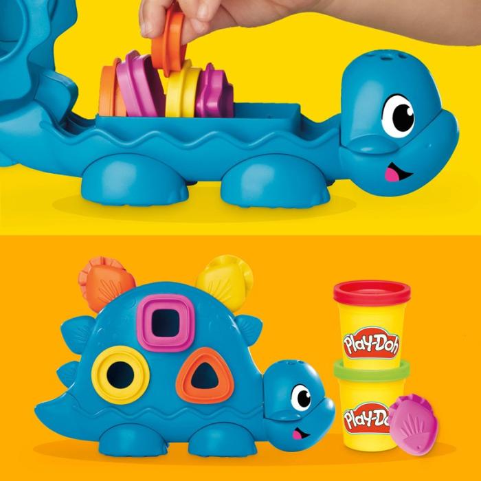 PLAY-DOH - PLAY-DOH Starter Set Shapes & Colors Dinosaur Toy