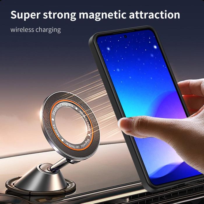 OEM - Mobilskal för Samsung Galaxy S26 Magnetiskt TPU + PC - Svart