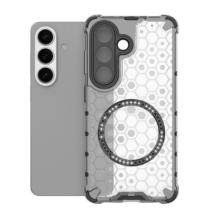 OEM - Mobilskal för Samsung Galaxy S26 Magnetiskt TPU + PC - Transparent