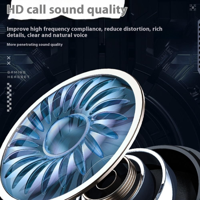 ONIKUMA - ONIKUMA TWS Trådlösa Bluetooth Hörlurar In-ear Vattentäta IPX4 T27 - Svart