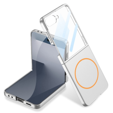 GKK - GKK Galaxy Z Flip 7 Mobilskal MagSafe Ultra Slim - Silver