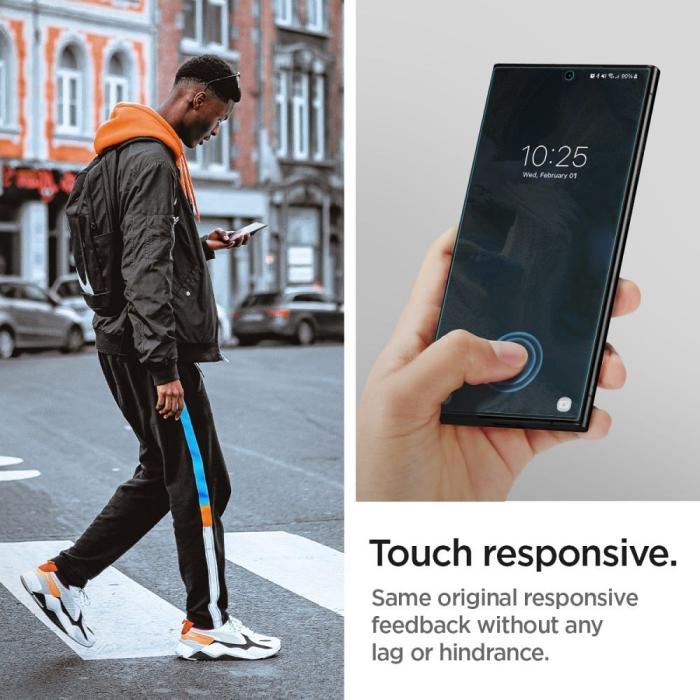 Spigen - Spigen [2-PACK] Galaxy S23 Ultra Skärmskydd Hydrogel