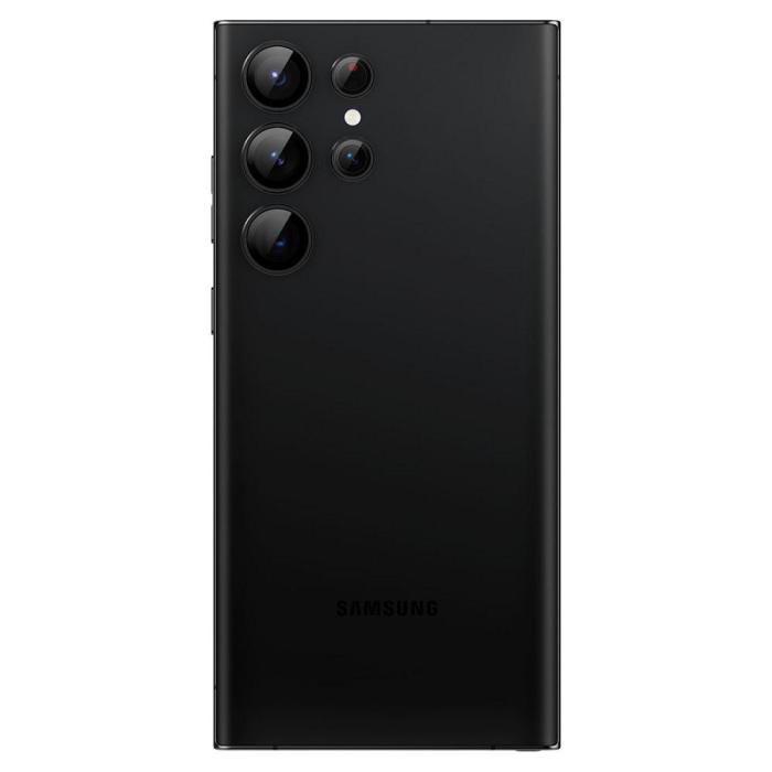 T-Max - Spigen kameraskydd 2-PACK GALAXY S23 ULTRA svart