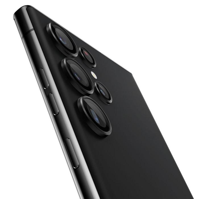 T-Max - Spigen kameraskydd 2-PACK GALAXY S23 ULTRA svart