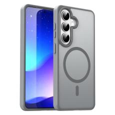 OEM - Mobilskal f&ouml;r Samsung Galaxy S26 Magnetiskt TPU + PC - Silver
