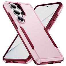 OEM - Mobilskal f&ouml;r Samsung Galaxy S26 Ultra PC + TPU Milit&auml;rklass - Rosa