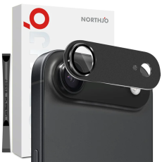 NORTHJO - NORTHJO iPhone Air Kameralinsskydd Härdat Glas - Svart