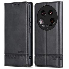 AZNS - AZNS Xiaomi 14 Ultra Pl&aring;nboksfodral Konstl&auml;der - Svart