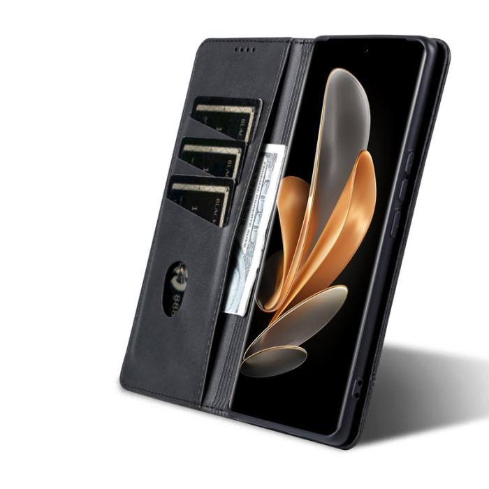 AZNS - AZNS Xiaomi 14 Ultra Plånboksfodral Konstläder - Svart